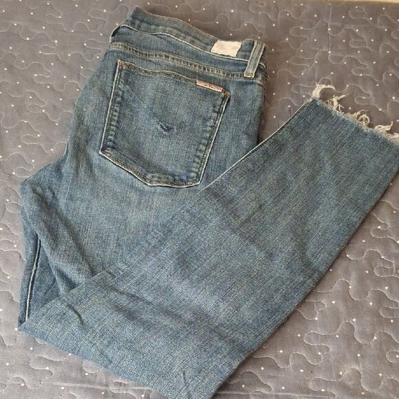 Hudson Distressed Blue Denim Jeans size 30 - Picture 1 of 8